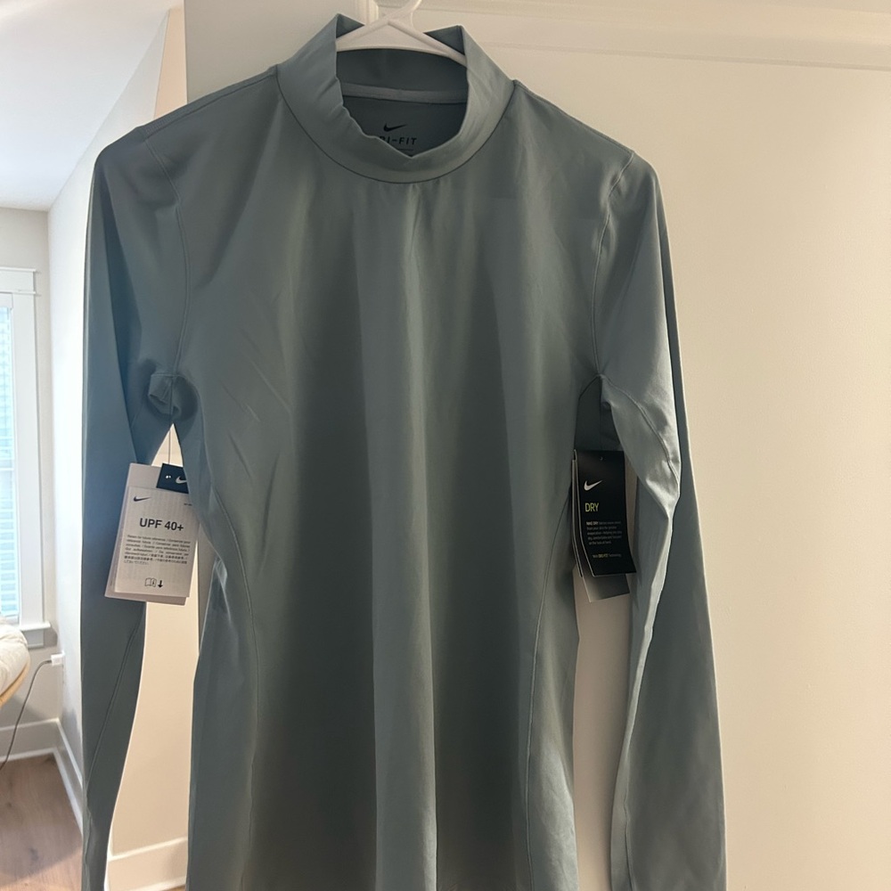 Nike Light Blue Long Sleeve Top